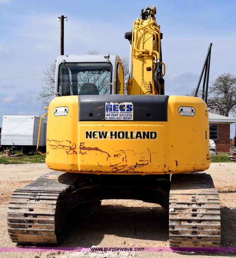 image for item E6284 2006 New Holland E130 SR compact excavator