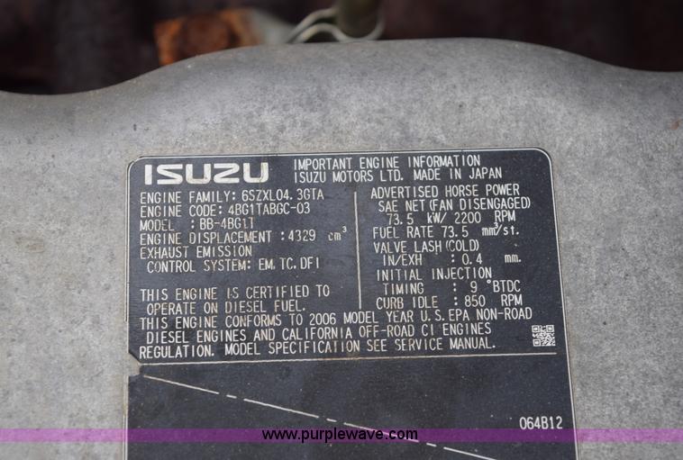 image for item E6284 2006 New Holland E130 SR compact excavator