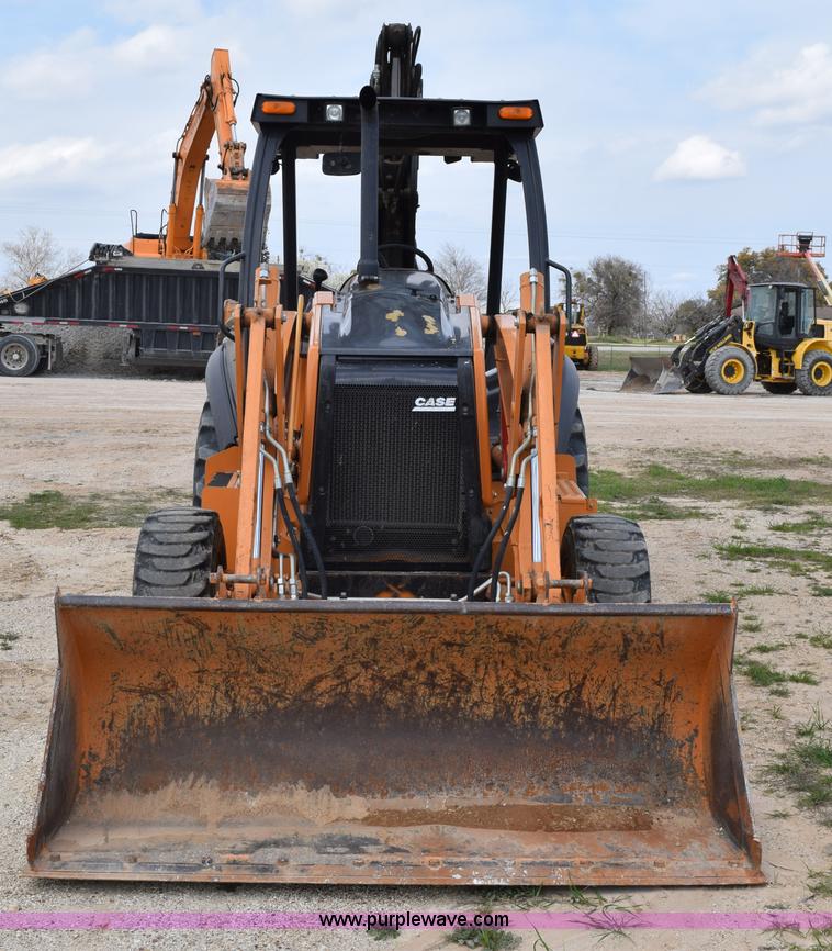 image for item E6286 2011 Case 580N backhoe with Bayonet Breaker