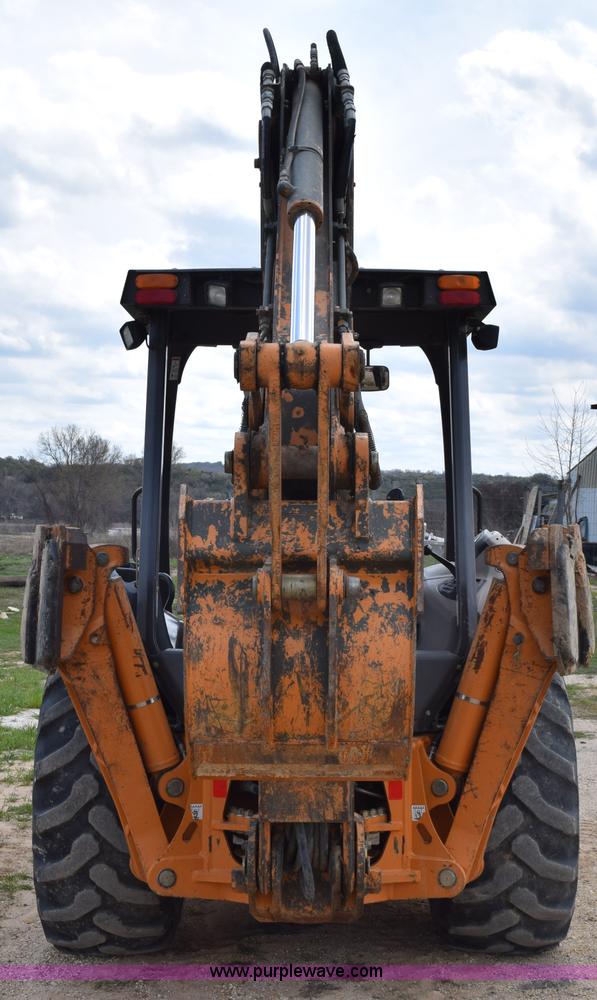 image for item E6286 2011 Case 580N backhoe with Bayonet Breaker