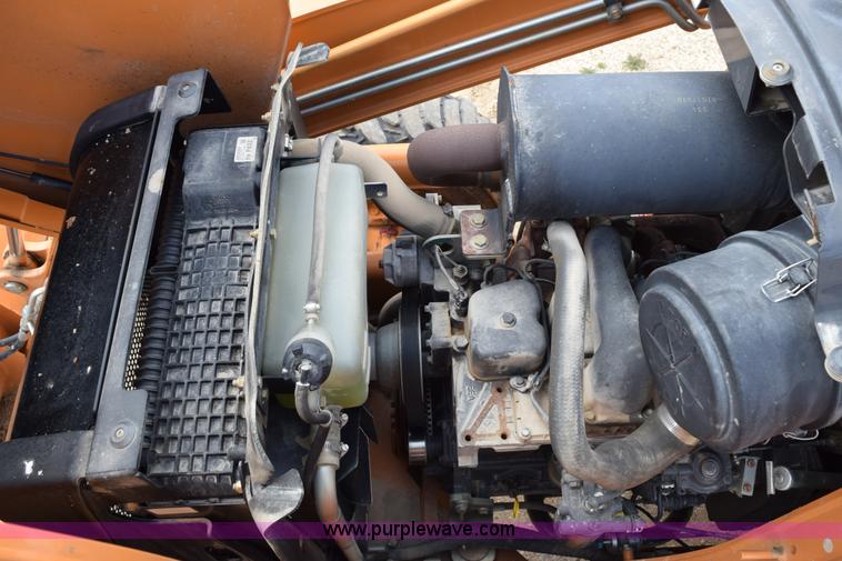 image for item E6286 2011 Case 580N backhoe with Bayonet Breaker