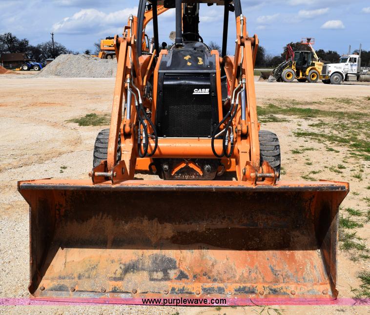 image for item E6286 2011 Case 580N backhoe with Bayonet Breaker