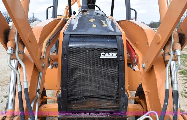 image for item E6286 2011 Case 580N backhoe with Bayonet Breaker