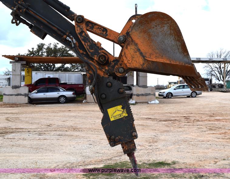 image for item E6286 2011 Case 580N backhoe with Bayonet Breaker