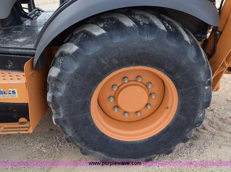 image for item E6286 2011 Case 580N backhoe with Bayonet Breaker