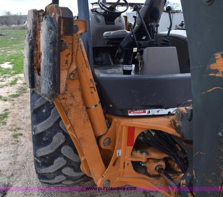 image for item E6286 2011 Case 580N backhoe with Bayonet Breaker