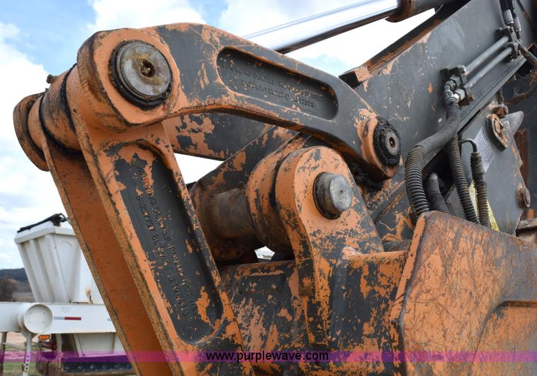 image for item E6286 2011 Case 580N backhoe with Bayonet Breaker