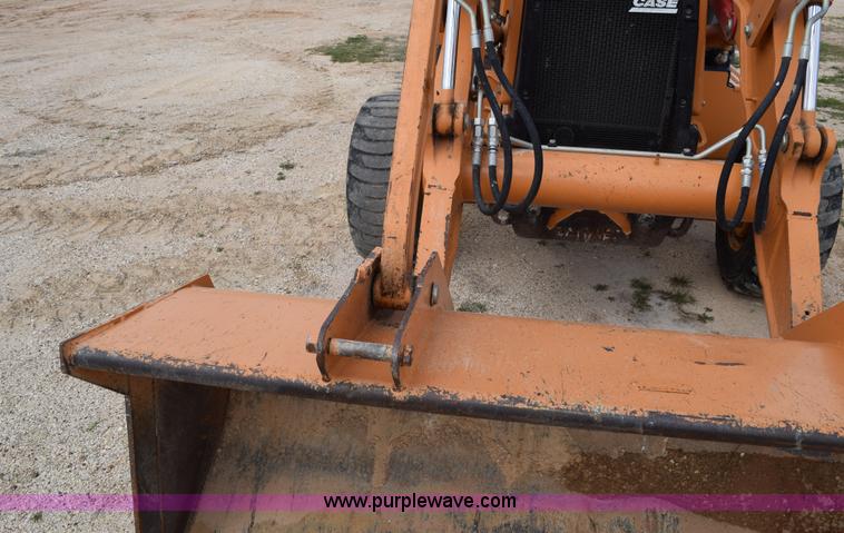 image for item E6286 2011 Case 580N backhoe with Bayonet Breaker