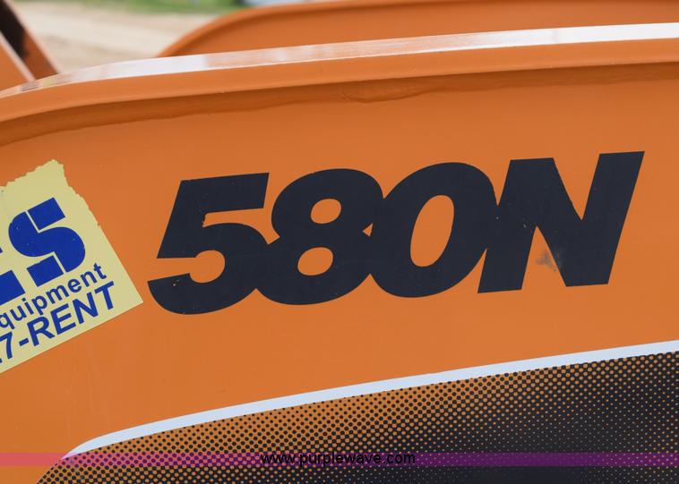 image for item E6286 2011 Case 580N backhoe with Bayonet Breaker