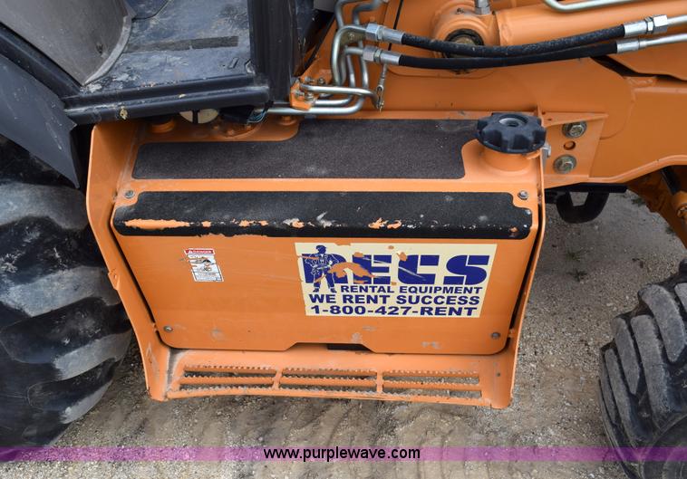 image for item E6286 2011 Case 580N backhoe with Bayonet Breaker