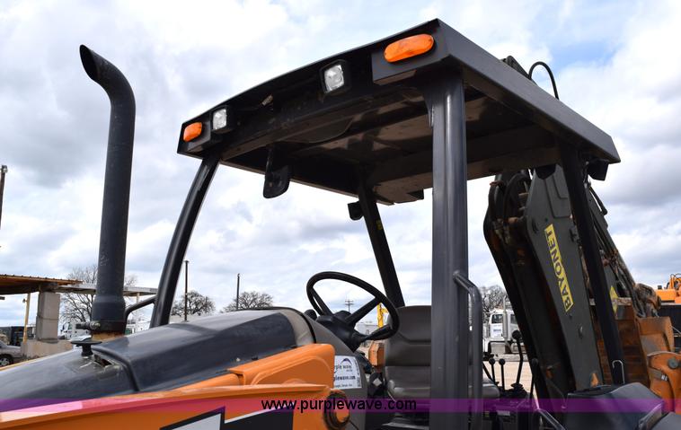 image for item E6286 2011 Case 580N backhoe with Bayonet Breaker