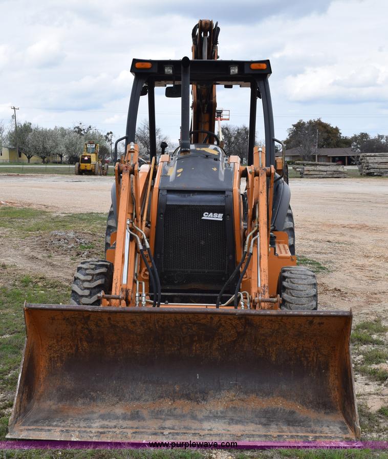 image for item E6289 2011 Case 580N backhoe with Bayonet Breaker