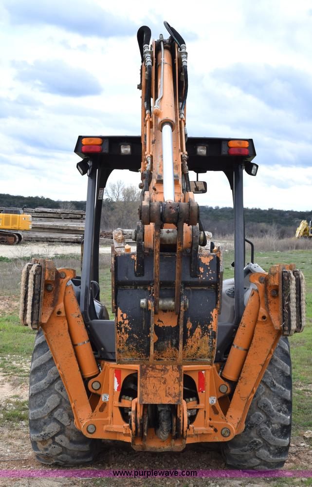 image for item E6289 2011 Case 580N backhoe with Bayonet Breaker