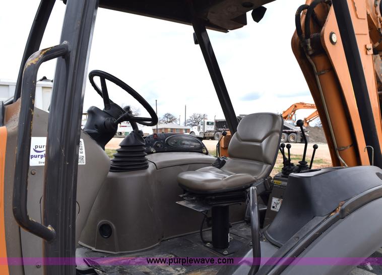image for item E6289 2011 Case 580N backhoe with Bayonet Breaker