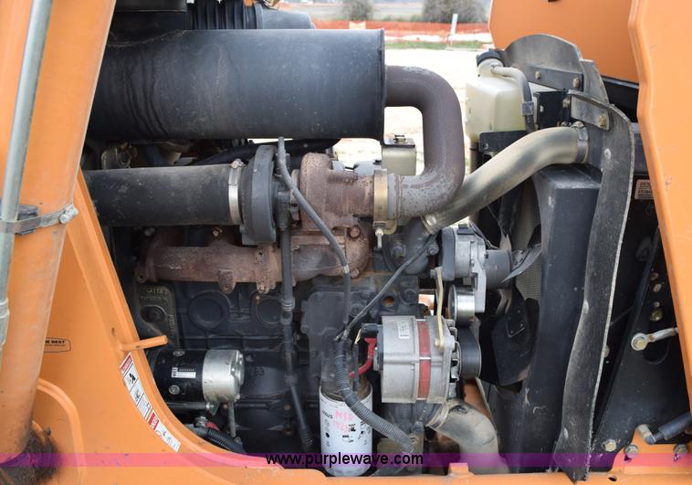 image for item E6289 2011 Case 580N backhoe with Bayonet Breaker