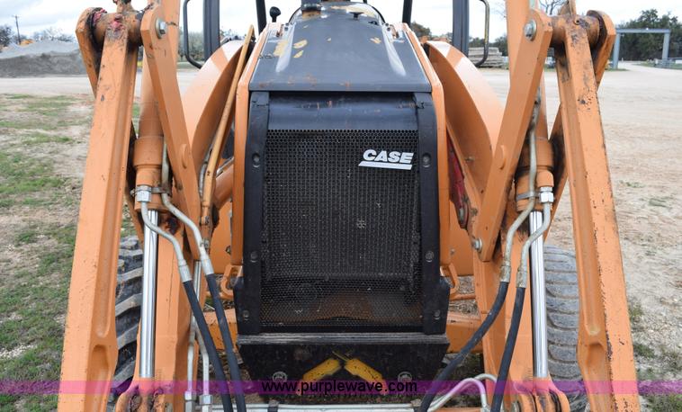 image for item E6289 2011 Case 580N backhoe with Bayonet Breaker