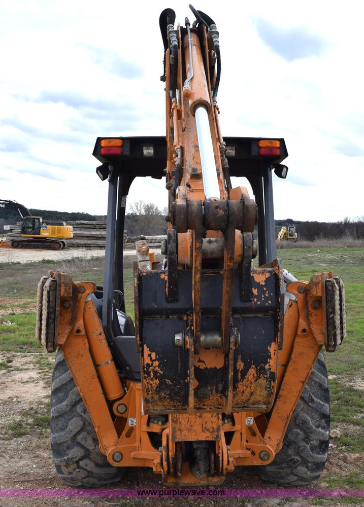 image for item E6289 2011 Case 580N backhoe with Bayonet Breaker