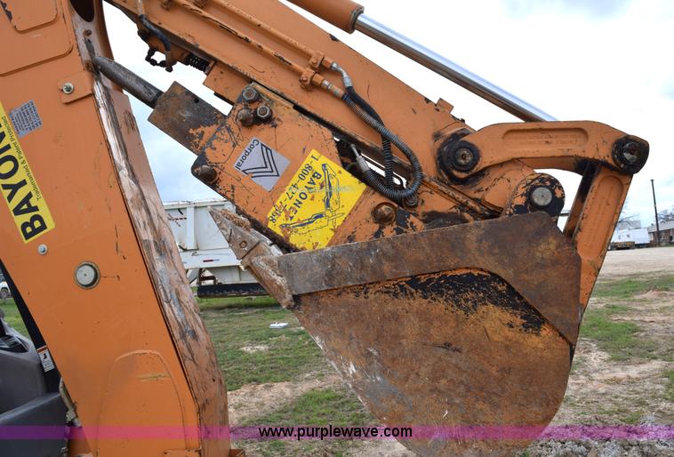 image for item E6289 2011 Case 580N backhoe with Bayonet Breaker