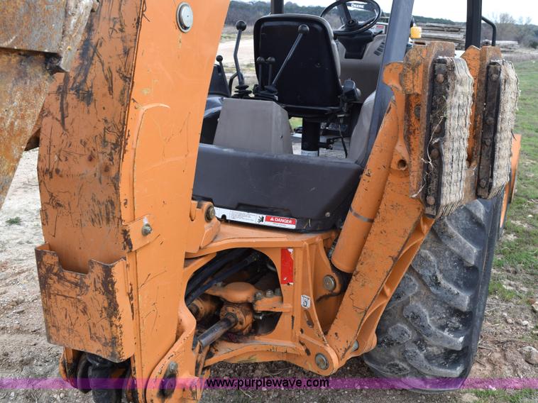 image for item E6289 2011 Case 580N backhoe with Bayonet Breaker