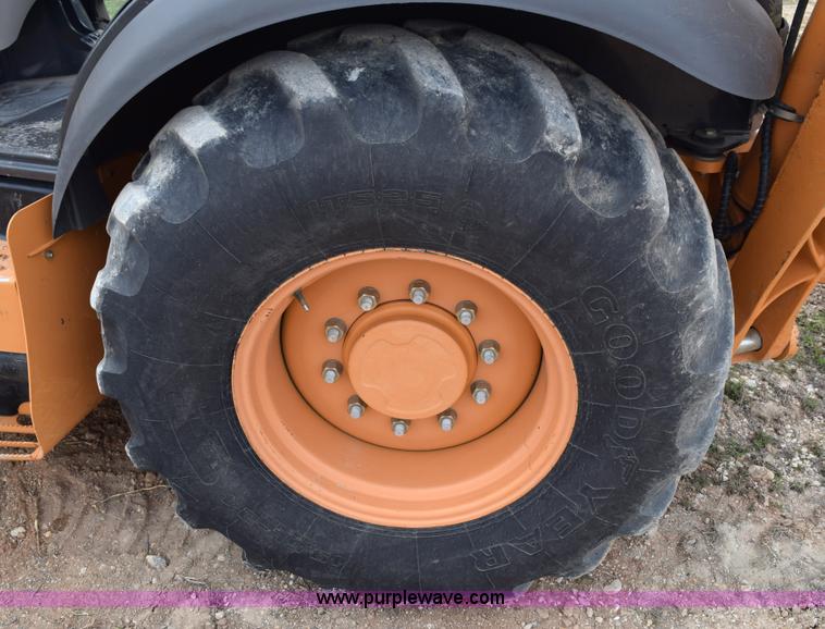 image for item E6289 2011 Case 580N backhoe with Bayonet Breaker