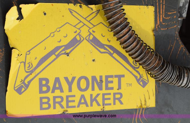 image for item E6289 2011 Case 580N backhoe with Bayonet Breaker