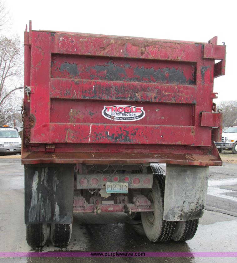 image for item E7450 1988 Dierzen Dominator barrel dump trailer