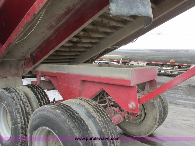 image for item E7450 1988 Dierzen Dominator barrel dump trailer