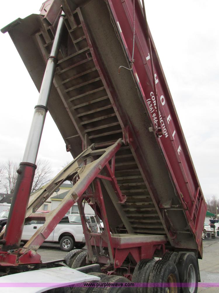 image for item E7450 1988 Dierzen Dominator barrel dump trailer