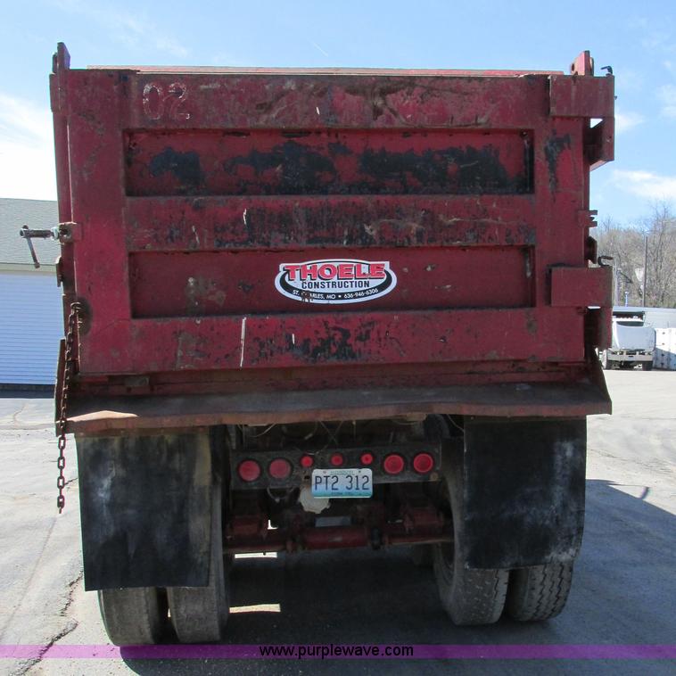 image for item E7450 1988 Dierzen Dominator barrel dump trailer