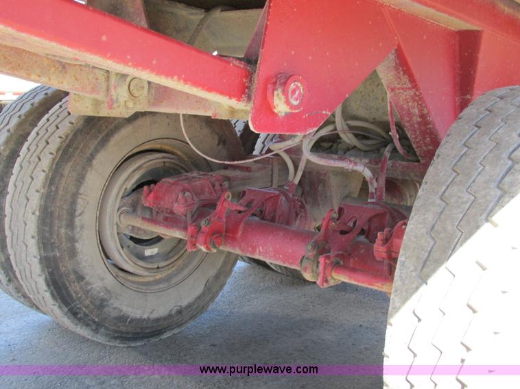 image for item E7450 1988 Dierzen Dominator barrel dump trailer