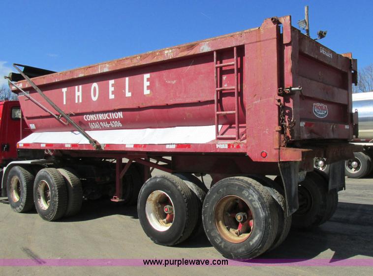 image for item E7455 2002 Dierzen Dominator barrel dump trailer