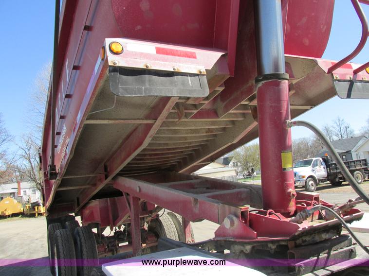 image for item E7455 2002 Dierzen Dominator barrel dump trailer