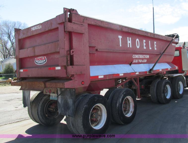 image for item E7457 2002 Dierzen Dominator barrel dump trailer
