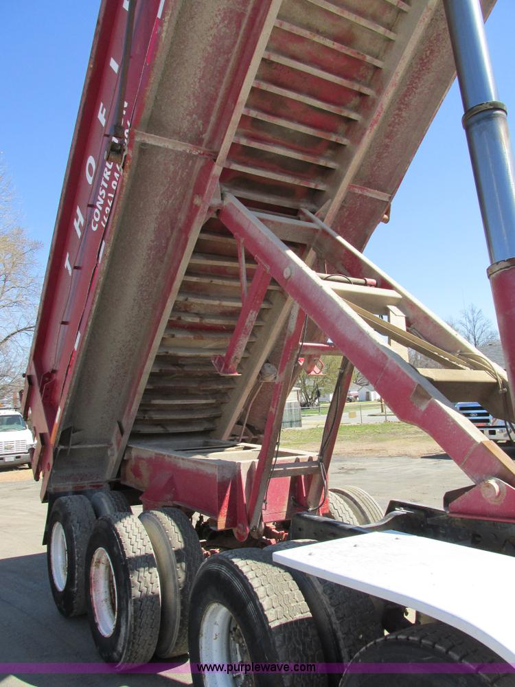 image for item E7457 2002 Dierzen Dominator barrel dump trailer