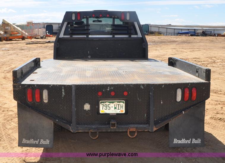 image for item F2346 2008 Dodge Ram 5500 SLT Quad Cab flatbed truck