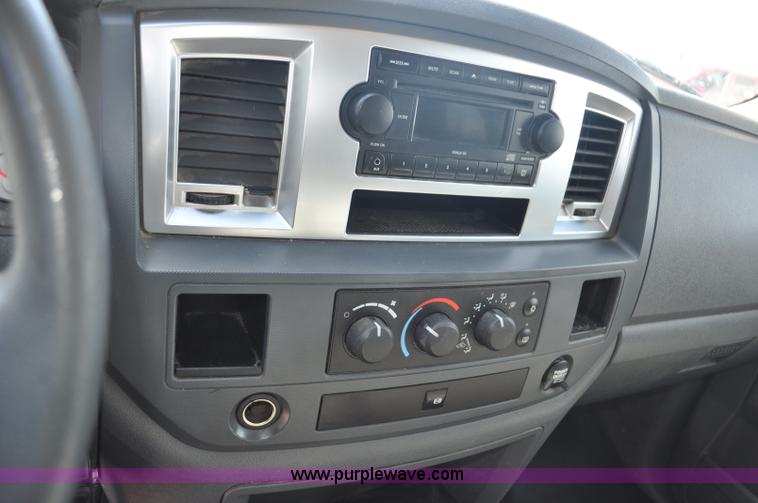 image for item F2346 2008 Dodge Ram 5500 SLT Quad Cab flatbed truck