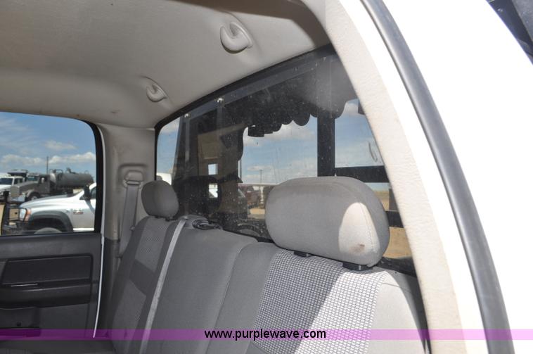 image for item F2346 2008 Dodge Ram 5500 SLT Quad Cab flatbed truck