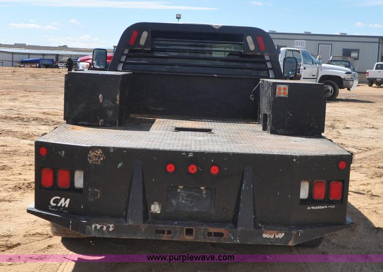 image for item F2347 2009 Dodge Ram 4500HD SLT Quad Cab flatbed truck