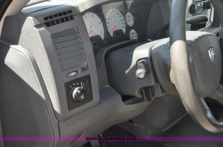 image for item F2347 2009 Dodge Ram 4500HD SLT Quad Cab flatbed truck