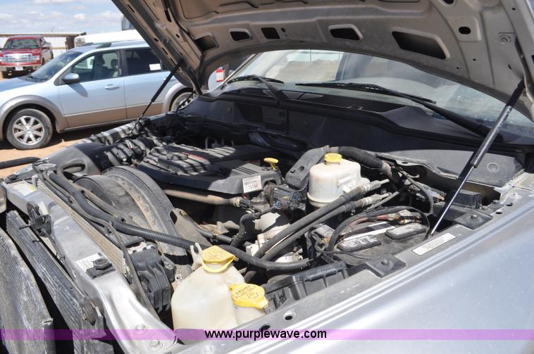 image for item F2347 2009 Dodge Ram 4500HD SLT Quad Cab flatbed truck