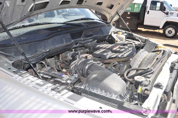 image for item F2347 2009 Dodge Ram 4500HD SLT Quad Cab flatbed truck