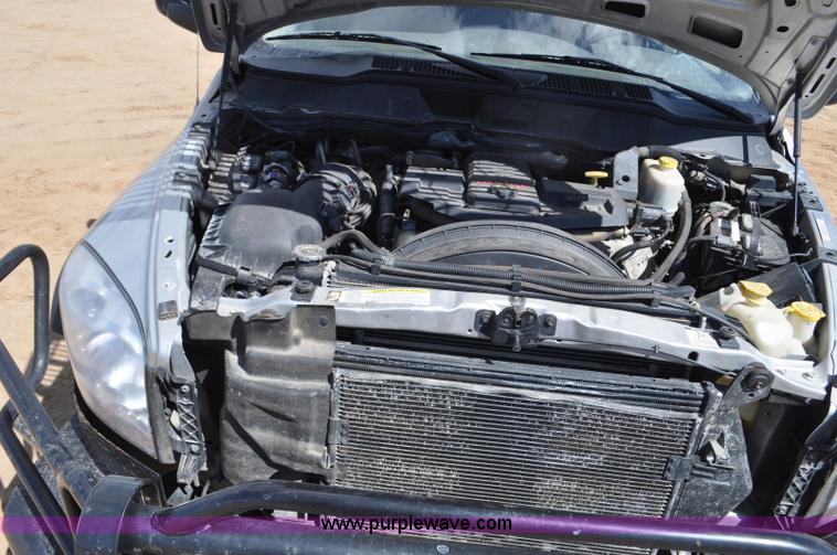 image for item F2347 2009 Dodge Ram 4500HD SLT Quad Cab flatbed truck