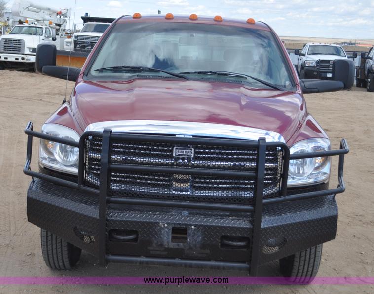 image for item F2351 2008 Dodge Ram 3500 Big Horn Quad Cab pickup truck