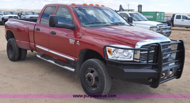 image for item F2351 2008 Dodge Ram 3500 Big Horn Quad Cab pickup truck