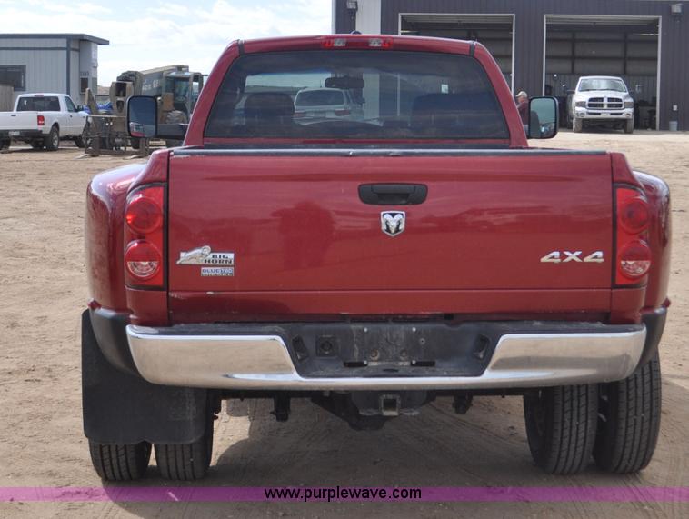 image for item F2351 2008 Dodge Ram 3500 Big Horn Quad Cab pickup truck