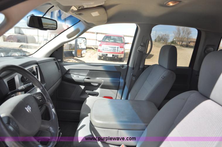 image for item F2351 2008 Dodge Ram 3500 Big Horn Quad Cab pickup truck
