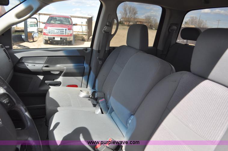 image for item F2351 2008 Dodge Ram 3500 Big Horn Quad Cab pickup truck