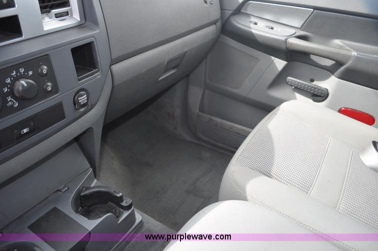 image for item F2351 2008 Dodge Ram 3500 Big Horn Quad Cab pickup truck