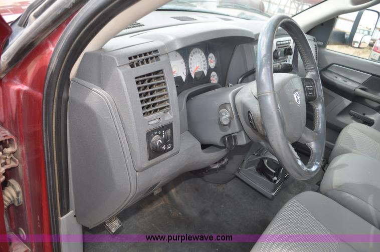 image for item F2351 2008 Dodge Ram 3500 Big Horn Quad Cab pickup truck