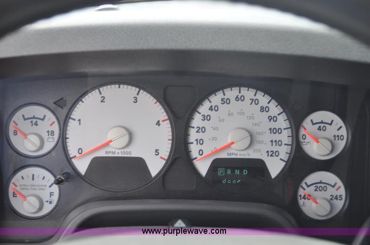 image for item F2351 2008 Dodge Ram 3500 Big Horn Quad Cab pickup truck